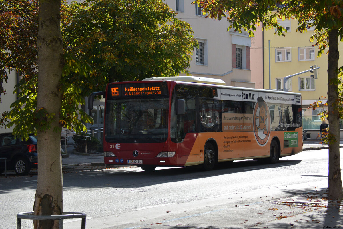 06.10.2019 | Österreich - Klagenfurt | K 394 EL | STW | Mercedes Benz Citaro I Facelift |