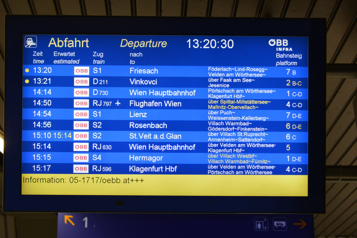 06.10.2019 | Österreich - Villach | Bahnhof Villach Hauptbahnhof |