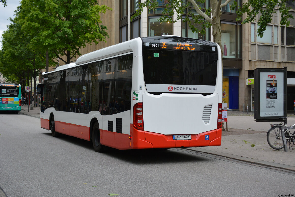 08.06.2019 | Hamburg | Hochbahn | HH-YB 6961 | Mercedes Benz Citaro II Low Entry | 