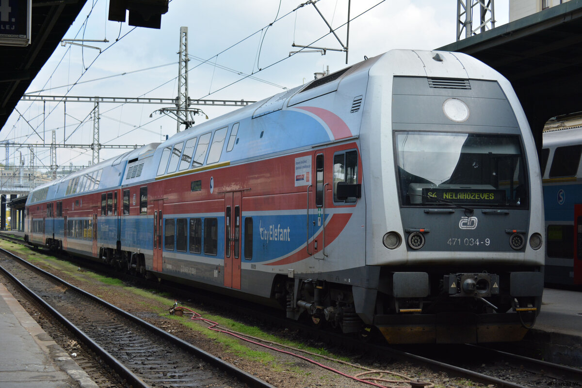 27.04.2019 | Cz - Prag | Bahnhof Praha Masarykovo nádraží | ET 471 (471 034-9) |