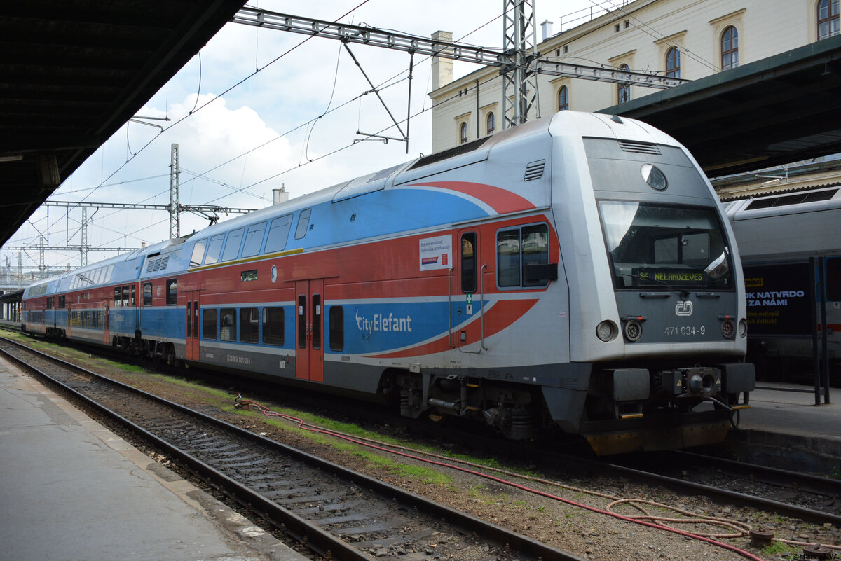 27.04.2019 | Cz - Prag | Bahnhof Praha Masarykovo nádraží | ET 471 (471 034-9) |