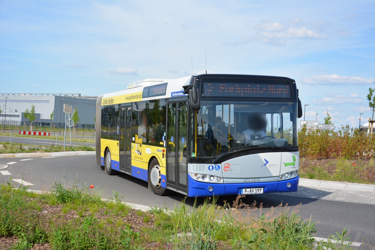 P-AV 197 aus Potsdam ist bei der ILA Sonderfahrt dabei. Aufgenommen am 25.05.2014.