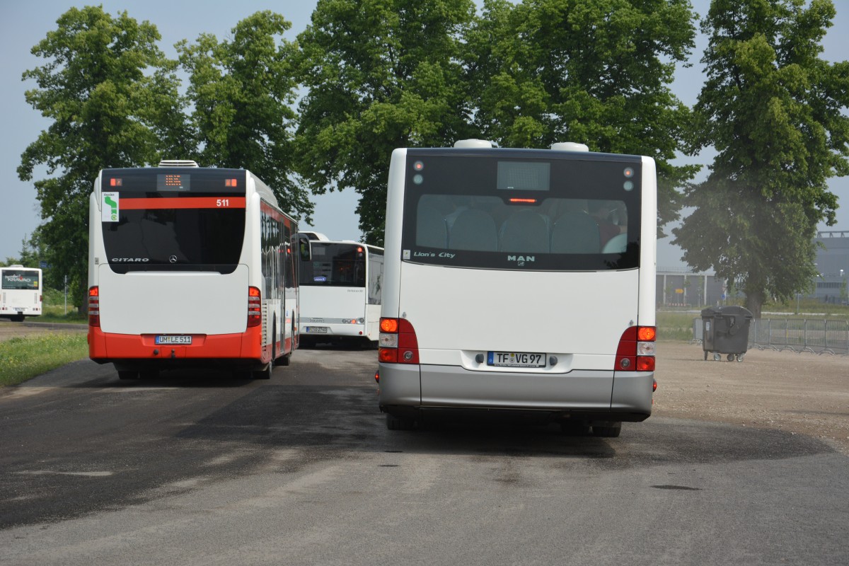 TF-VG 97 und UM-LE 511 auf ILA Sonderfahrt am 23.05.2014.