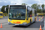 berliner-verkehrsbetriebe-bvg/665655/b-v-1615-nimmt-an-der-bus-em B-V 1615 nimmt an der Bus-EM in Berlin teil. Aufgenommen wurde ein Mercedes Benz Citaro Facelift / 22.09.2018.