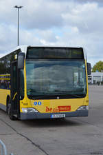 berliner-verkehrsbetriebe-bvg/665658/b-v-1614-nimmt-an-der-bus-em B-V 1614 nimmt an der Bus-EM in Berlin teil. Aufgenommen wurde ein Mercedes Benz Citaro Facelift / 22.09.2018.