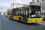 bus-verkehr-berlin-kg-bvb/412947/mit-einer-der-neuen-busse-ist Mit einer der neuen Busse ist B-VB 8322 (Mercedes Benz Citaro 2) auch mit dabei beim SEV der S-Bahn Berlin. Aufgenommen am 13.03.2015, Berlin Friedrichstraße. 