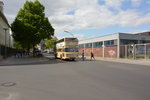  50 Jahre Busse auf der Kantstraße , so hieß es zur Traditionsfahrt 2016. Auch mit dabei B-Z 1794H, Büssing DE 65. Aufgenommen am Bahnhof Berlin Zoologischer Garten.