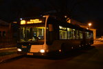 Am 22.01.2016 steht P-AV 963 (ex. HVG) an der Küsselstraße in Potsdam. Aufgenommen wurde ein Mercedes Benz Citaro G Facelift. 