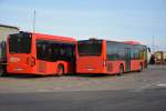 uecker-randow-bus/406117/am-27122014-steht-uem-ur-25- Am 27.12.2014 steht UEM-UR 25 + UEM-UR 12 (Mercedes Benz Citaro) abgestellt auf dem Parkplatz an der Avus in Berlin.
