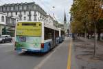 oberleitungsbus-o-bus/463928/dieser-hessnaw-trolleybus-274--315 Dieser Hess/NAW Trolleybus (274 / 315) fährt am 08.10.2015 auf der Linie 8. Aufgenommen in Luzern Schweizerhofquai.