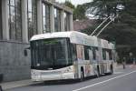 oberleitungsbus-o-bus/466069/dieser-hess-trolleybus-224-faehrt-am Dieser Hess Trolleybus (224) fährt am 08.10.2015 auf der Linie 6 durch Luzern. Aufgenommen in Luzern.