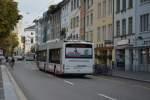 Am 14.10.2015 fährt dieser Hess O-Bus mit der Nummer  116  auf der Linie 1. Aufgenommen  an der Stadthausstrasse Winterthur.
