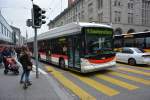 oberleitungsbus-o-bus/483153/dieser-hess-o-bus-192-faehrt-am Dieser Hess O-Bus '192' fährt am 14.10.2015 auf der Linie 1 durch St. Gallen.