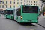 2-generation-niederflur-gelenkbus/477025/bs-3286-ist-am-13102015-eingesetzt-auf BS-3286 ist am 13.10.2015 eingesetzt auf der Linie 50 zum EuroAiport. Aufgenommen wurde ein MAN Niederflur-Glenkbus / Bahnhof Basel SBB. 