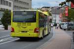 lions-city-cng-gelenkbus/468133/fl-39864-faehrt-am-08102015-auf-der FL-39864 fährt am 08.10.2015 auf der Linie 14 nach Feldkirch (Österreich). Aufgenommen wurde ein MAN Lion's City G CNG / Vaduz Aeulestrasse. 