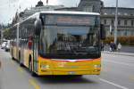 lions-city-gelenkbus/462062/lu-15527-faehrt-am-08102015-durch-luzern LU-15527 fährt am 08.10.2015 durch Luzern. Aufgenommen wurde ein MAN Lion's City G / Luzern Zentrum.