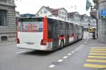lions-city-gelenkbus/483261/sg-198273-faehrt-am-14102015-auf-der SG-198273 fährt am 14.10.2015 auf der Linie 7 durch St. Gallen. Aufgenommen wurde ein MAN Lion's City G.
