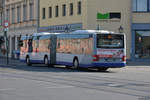 lions-city-gelenkbus/662414/am-26072018-wurde-hvl-vg-438-am Am 26.07.2018 wurde HVL-VG 438 am Platz der Einheit in Potsdam gesichtet. Aufgenommen wurde ein MAN Lion's City G. 