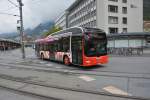 lions-city-hybrid-solobus/485503/gr-97509-faehrt-am-16102015-durch-chur GR-97509 fährt am 16.10.2015 durch Chur. Aufgenmommen wurde ein MAN Lion's City Hybrid / Chur Bahnhof.