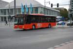 lions-city-ue-solobus/394100/uer-b-601-man-lions-city-auf UER-B 601 (MAN Lion's City) auf SEV Fahrt am 21.08.2014. Aufgenommen am Alexa Berlin.
