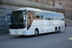 lions-coach/382645/h647tx-aus-russland-steht-am-16092014 H647TX aus Russland steht am 16.09.2014 am Lejonbacken in Stockholm. Zu sehen ist ein MAN Lion's Coach.