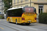 Am 16.10.2015 fährt GR-162980 auf Dienstfahrt durch Chur. Aufgenommen wurde ein MAN Lion's Regio.