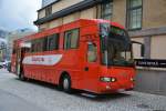 unbekannte-modelle/370164/sdd-970-ist-ein-scania-bus SDD 970 ist ein Scania Bus und steht am 09.09.2014 in der nähe der Touristeninformation in Norrköping.