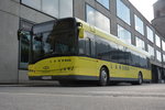 Am 17.10.2015 steht dieser Solaris Urbino 12 (FK-330EG) am Busbahnhof in Feldkirch.