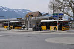 7900-hybrid/721838/02042019--schweiz---interlaken- 02.04.2019 | Schweiz - Interlaken | PostAuto | MB Citaro K + Volvo 7900 | BE-610532 + BE-610544 |
