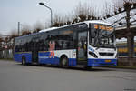 95-BHT-7 steht am 06.02.2018 am Bahnhof von Maastricht. Aufgenommen wurde ein Volvo 8900. 