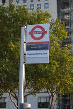 england-london-5/680029/24102018--bushaltestelle--london-london 24.10.2018 / Bushaltestelle / London, London Eye.