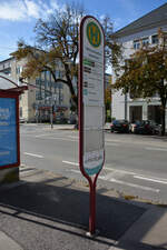 oesterreich-klagenfurt/830934/06102019--oesterreich---klagenfurt- 06.10.2019 | Österreich - Klagenfurt | Bushaltestelle, Klagenfurt Wirtschaftskammer | 