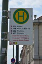 brandenburg-potsdam-2/430308/bushaltestelle-potsdam-platz-der-einheit-aufgenommen Bushaltestelle, Potsdam Platz der Einheit. Aufgenommen am 09.05.2015.