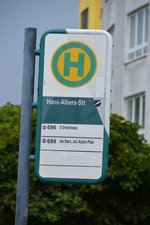 Bushaltestelle, Potsdam Hans-Albers-Straße.