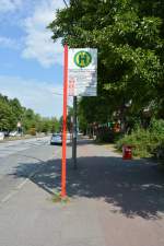 hamburg-hamburg/442532/bushaltestelle-hamburg-hagenbecks-tierpark-aufgenommen-am Bushaltestelle Hamburg Hagenbecks Tierpark. Aufgenommen am 11.07.2015.