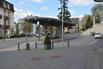 Busbahnhof, Bad Nauheim. Aufgenommen am 17.04.2016.