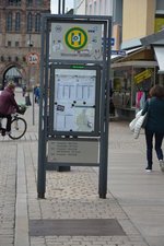 Bushaltestelle, Speyer Wormser Straße.