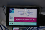 fahrgast-informations-display/781027/28092019--oranienburg--ovg- 28.09.2019 | Oranienburg  | OVG | Innenansicht | OHV-VK 173 | MAN Lion's City L |
