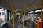 man-lions-city-hybrid/436773/innenraum-von-dd-vb-6303-463-003-6dies Innenraum von DD-VB 6303 (463 003-6).Dies ist ein Hybrid Bus von MAN. Aufgenommen am 06.04.2014 100 Jahre Omnibus in Dresden.