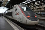 bahnhof-gare-de-lyon-paris-4/680608/26102018--frankreich---paris-gare 26.10.2018 / Frankreich - Paris Gare de Lyon / TGV '4406' 'TGV Lyria'.