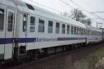 berlin-warszawa-express-bwe/400201/1-klasse-wagen-mit-bistro-arkimbz 1. Klasse Wagen mit Bistro (ARkimbz) vom Berlin Warschau Express am 16.01.2015.