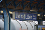 Bahnhof Usti nad Labem hlavni nadrazi.