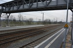 Modernisierter Bahnhof Saarmund. Aufgenommen am 05.03.2016.