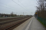 Blick auf den Bahnhof Teltow.