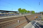 hessen-hanau-hauptbahnhof/534455/bahnhof-hanau-hauptbahnhof-aufgenommen-am-20042016 Bahnhof Hanau Hauptbahnhof. Aufgenommen am 20.04.2016.