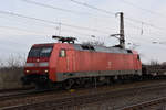 06.12.2020 | Saarmund | Güterzug Richtung Seddin | BR 152 (152 168-1)  91 80 6152 168-1  |