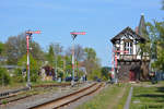 signale/622005/formsignale-im-bahnhof-thale-aufgenommen-am Formsignale im Bahnhof Thale. Aufgenommen am 30.04.2017.