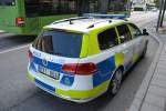 schweden/380193/mxt-904-ist-ein-passat-polizeiwagen MXT 904 ist ein Passat Polizeiwagen in Uppsala. Aufgenommen am 10.09.2014.