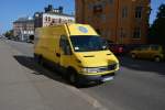 Am 11.09.2014 steht XCE 326 (IVECO) in Linkping.