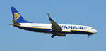 Flugzeug: Boeing 737-8AS  Airline: Ryanair  Kennung: EI-EVW  Flug: FR4731  Von: Mailand (BGY)   Nach: Berlin (SXF)